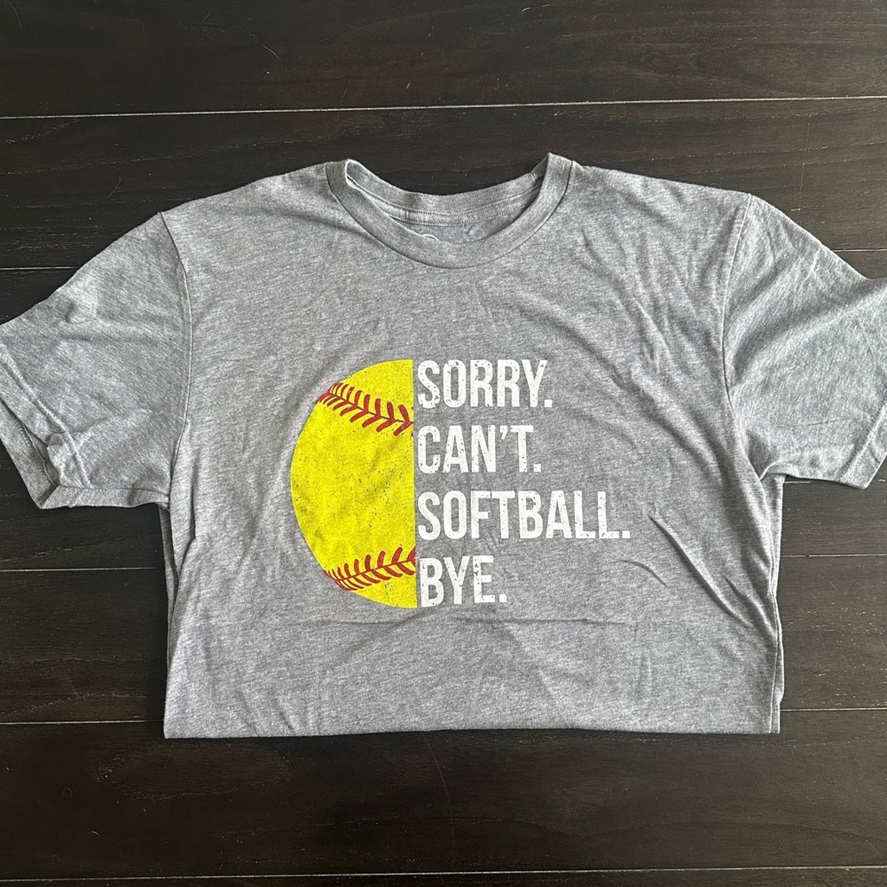 Live Love Gameday Softball Graphic T-Shirt